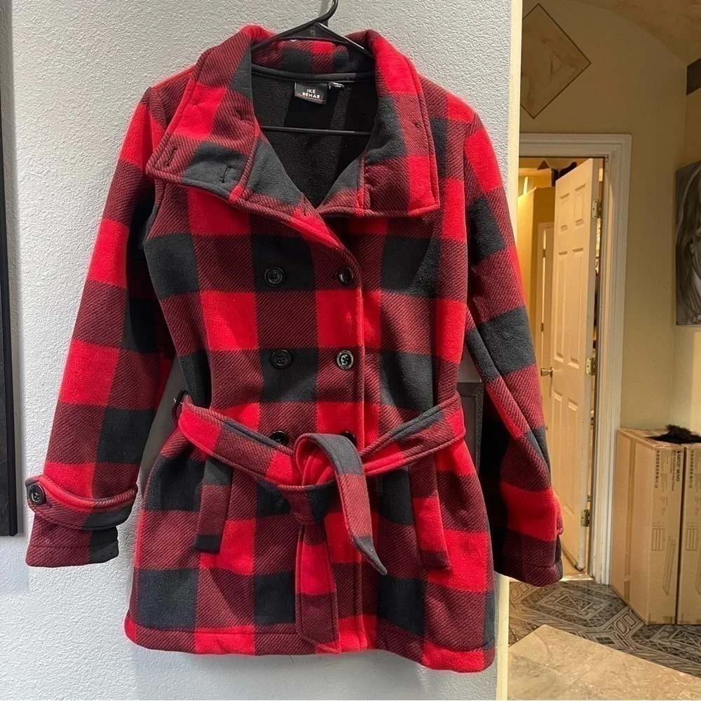 Ike Behar
Ladies Fleece Jacket, Red and black size small - Picture 3 of 8